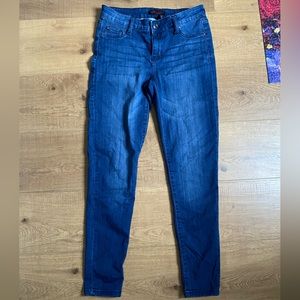 Dark Blue Stretchy Skinny Jeans